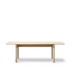 Table Post 6438, Chêne savonné, 100x225 cm