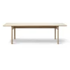 Table Post 6441 table 270x100 cm, Savon chêne
