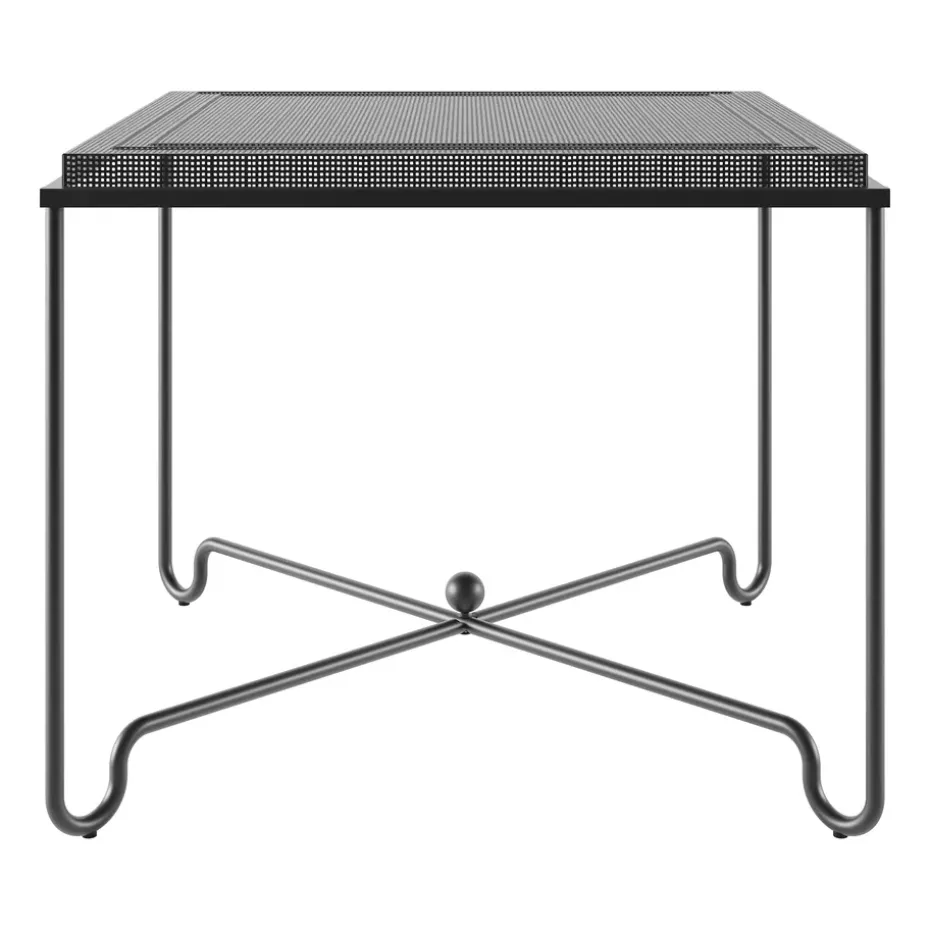 Table Tropique 90x90x75 cm, Classic black