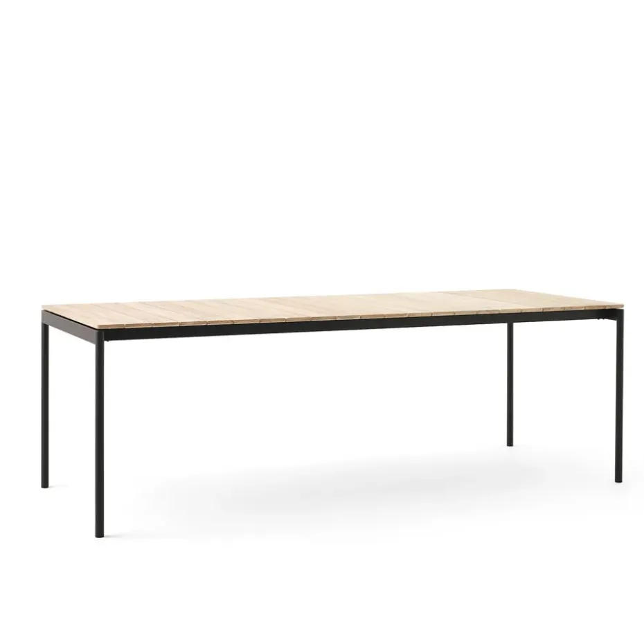 Table Ville AV26 large 220x90 cm, Warm black