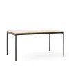 Table Ville AV25 small 150x90 cm, Warm black