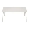 Table YUA lounge table 80x80 cm, Silk grey