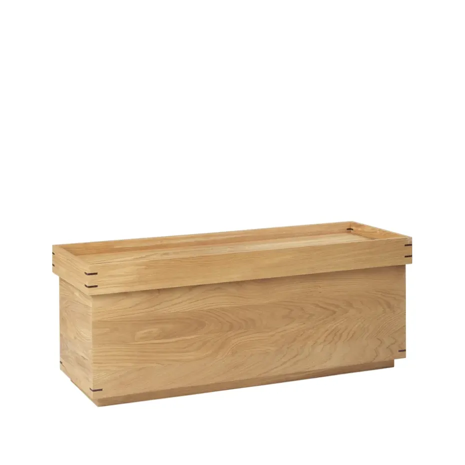 Table/plateau Japanese 35x95 cm, dark oak, medium