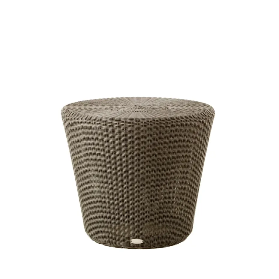 Table/tabouret Kingston Ø46 cm, Mocca