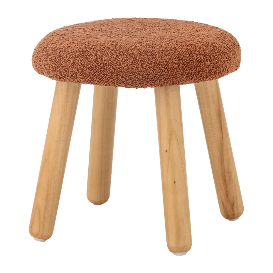 Tabouret Aksel, Marron