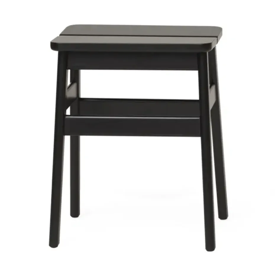 Tabouret Angle Standard 45 cm, Noir