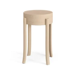 Tabouret Avavick, Bouquin-vernis naturel