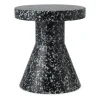 Tabouret Bit Cone, Noir-blanc