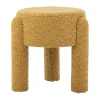 Tabouret Bruno Ø42 cm, Jaune