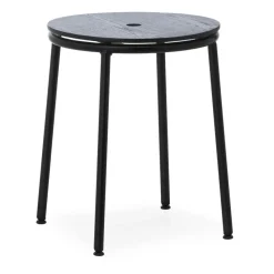 Tabouret Circa 45 cm, Chêne noir