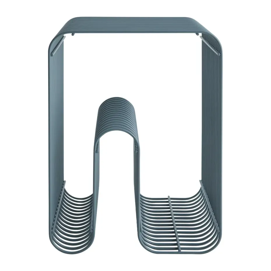 Tabouret Curva, Dusty blue