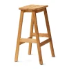 Tabouret de bar Angle Standard 65 cm, Chêne