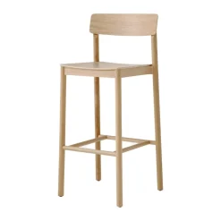 Tabouret de bar Betty TK16 Bar Chair 75 cm, Chêne laqué