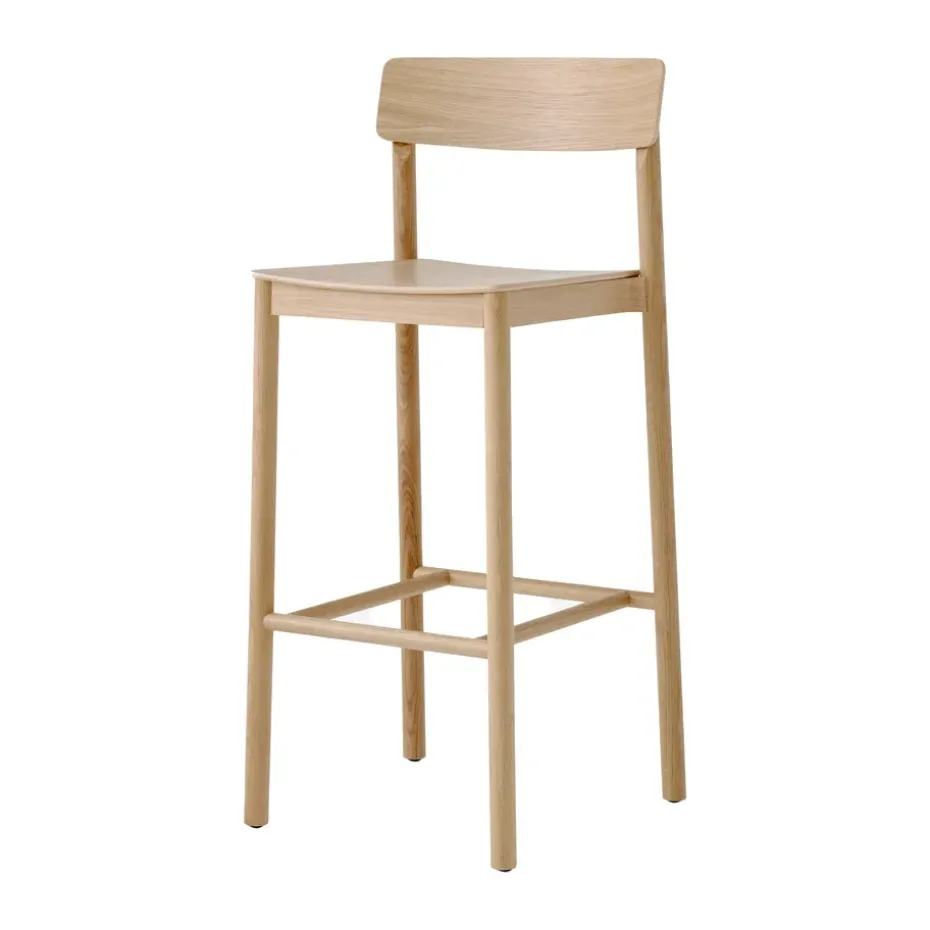 Tabouret de bar Betty TK16 Bar Chair 75 cm, Chêne laqué