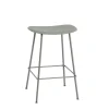 Tabouret de bar Fiber Tube 65 cm, dusty green