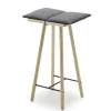 Tabouret de bar Georg bas, Chêne