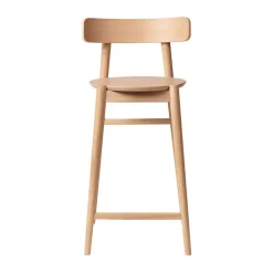 Tabouret de bar J185 Øst 65 cm, Oak nature laqué
