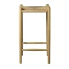 Tabouret de bar J164C Counter Squared, Oak nature lacquered