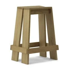 Tabouret de bar Let 65 cm, Oak