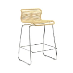 Tabouret de bar Panton One kitchen, vincent, acier inoxydable