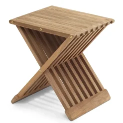 Tabouret Fionia, Teck
