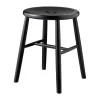 Tabouret J27, Beech black painted
