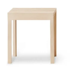 Tabouret Lightweight 40x45 cm, Chêne blanc