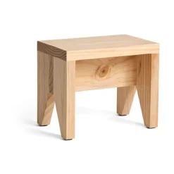 Tabouret Manolito Short, Natural, 30 cm