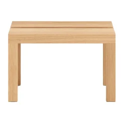 Tabouret Moebe Peg petit 35x27,5x22 cm, Chêne