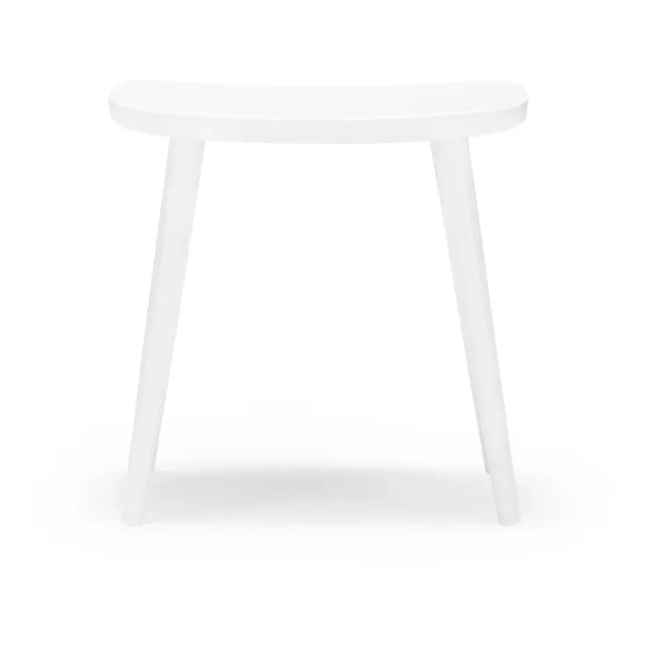 Tabouret Palle, Blanc