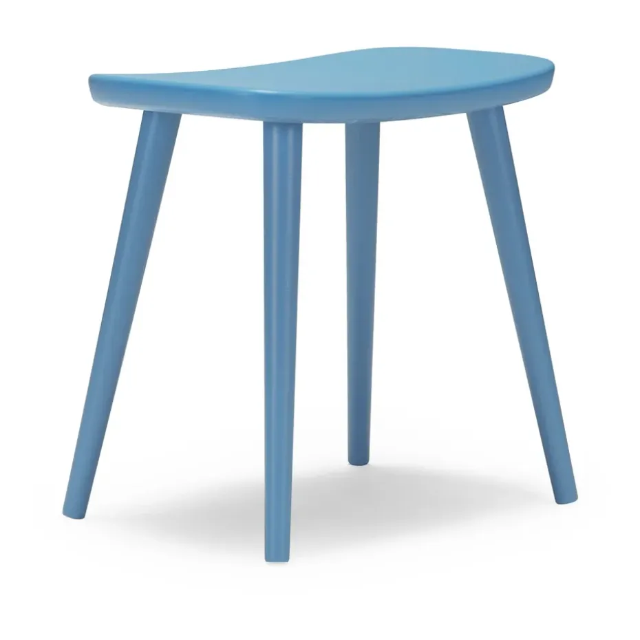 Tabouret Palle, Bleu Aube