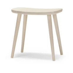 Tabouret Palle, Vernis mat clair