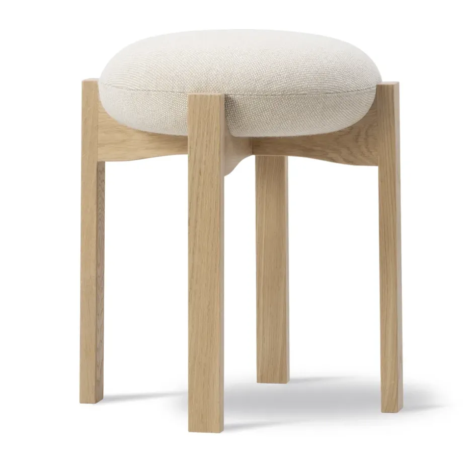 Tabouret Pioneer bas, Hallingdal 200-chêne laqué