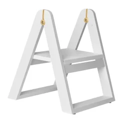 Tabouret Reech, White
