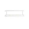 Étagère à chapeaux Classic 650, blanc/blanc, 2 niveaux, 100 cmn