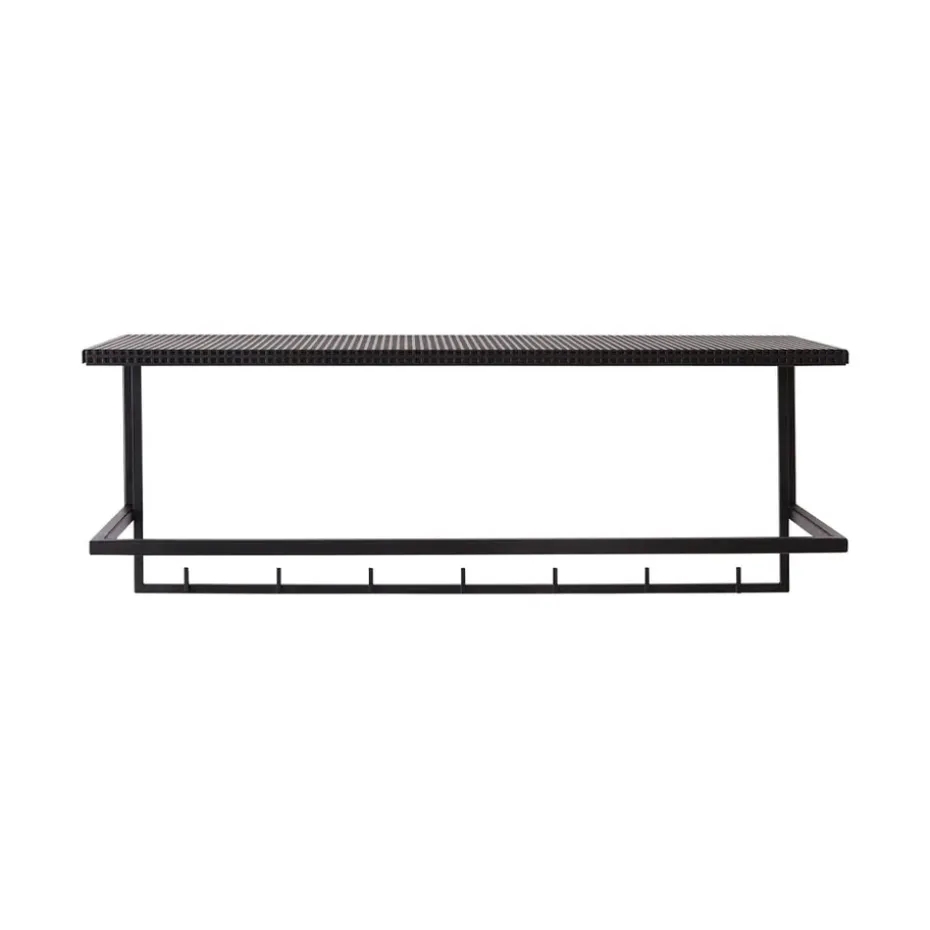 Étagère à chapeaux Grid, black
