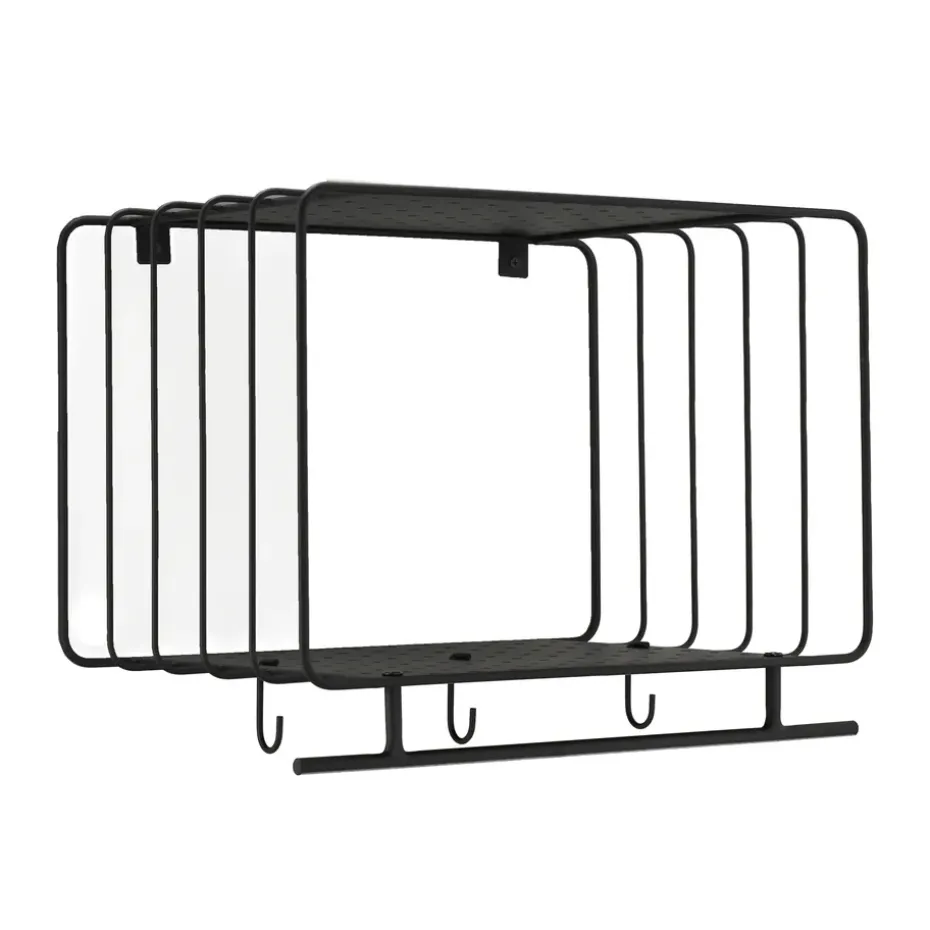 Étagère à chapeaux Nod 45 cm, Black