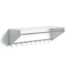 Étagère à chapeaux Sticks, blanc