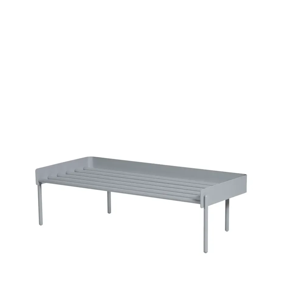 Étagère à chaussures Alfred, gris clair