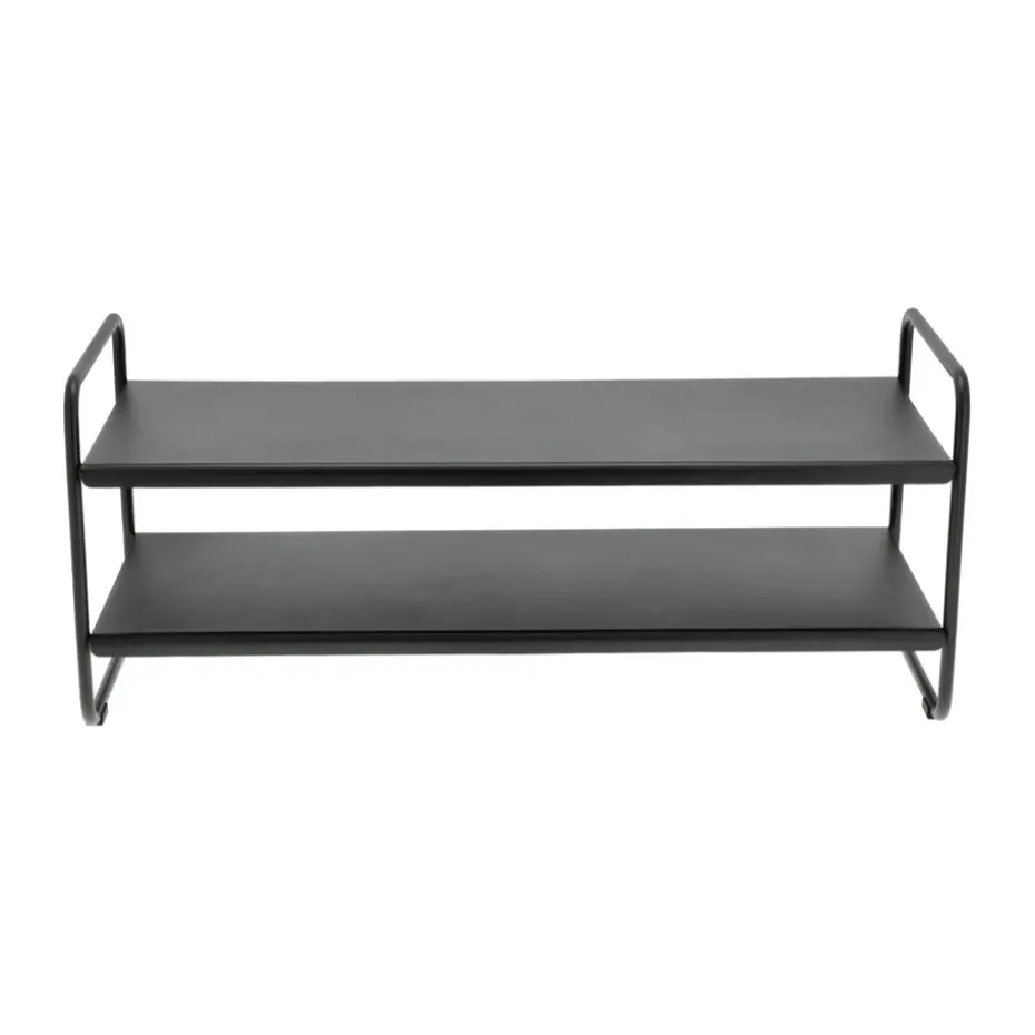 Étagère à chaussures A-shoe rack 33x80 cm, Noir
