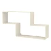 Étagère à livres Matégot Dedal, Cream White Semi Matt