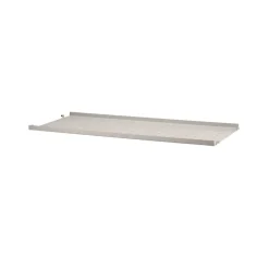 Étagère en métal String, beige, 78x30 cm, bord bas