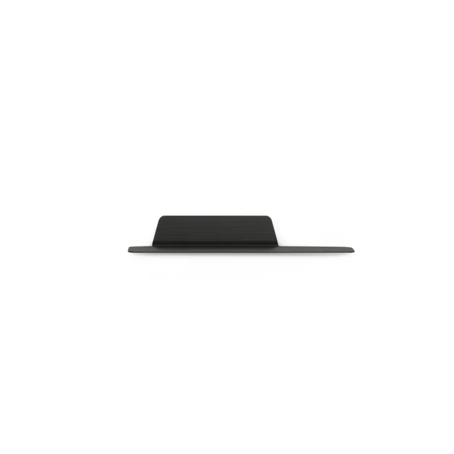 Étagère Jet, noir, aluminium, 80 cm