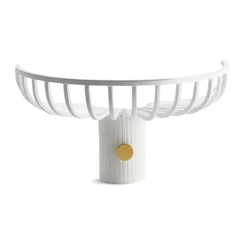 Étagère Lunett objects avec crochet, Blanc