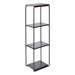Étagère Mixrack Floor Shelf L 26x19x82,2 cm, Stained oak-black