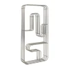 Étagère murale Curva rectangulaire, Argent
