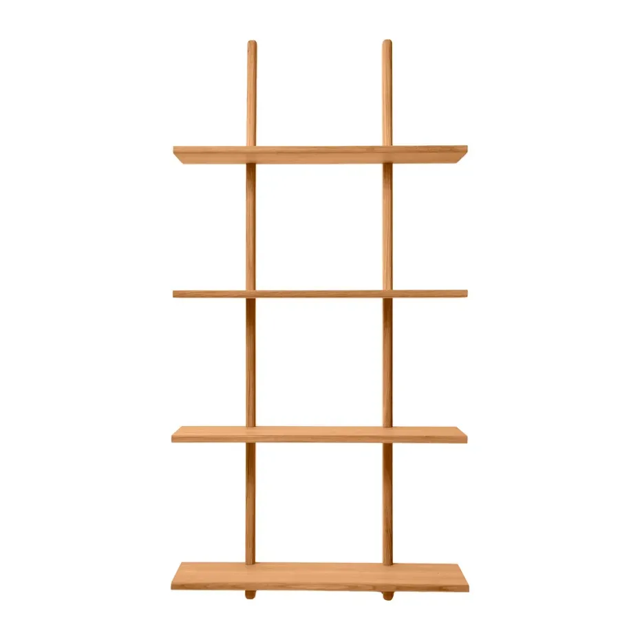 Étagère murale Essence, Oiled Nature Oak, 70x25x140 cm