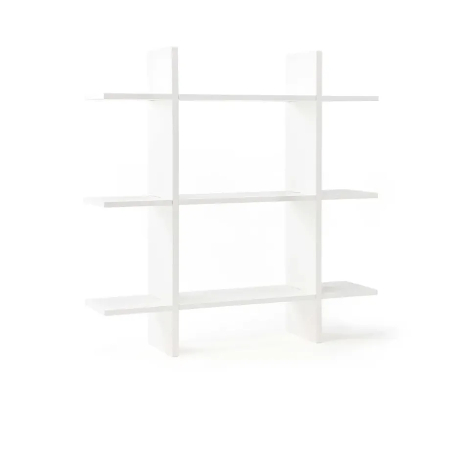 Étagère murale Star 3 niveaux, Blanc