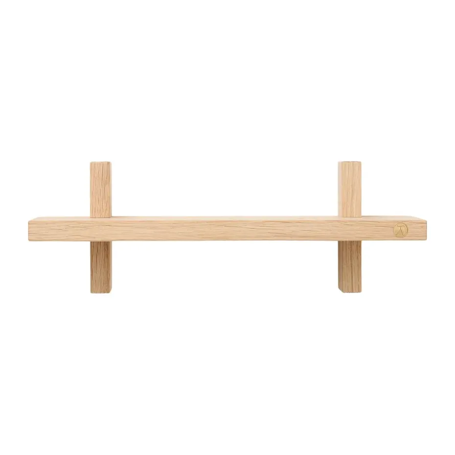 Étagère murale Treat simple, Oak, 34x12x11,2 cm