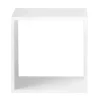 Étagère ouverte Stacked 2.0, moyen, blanc